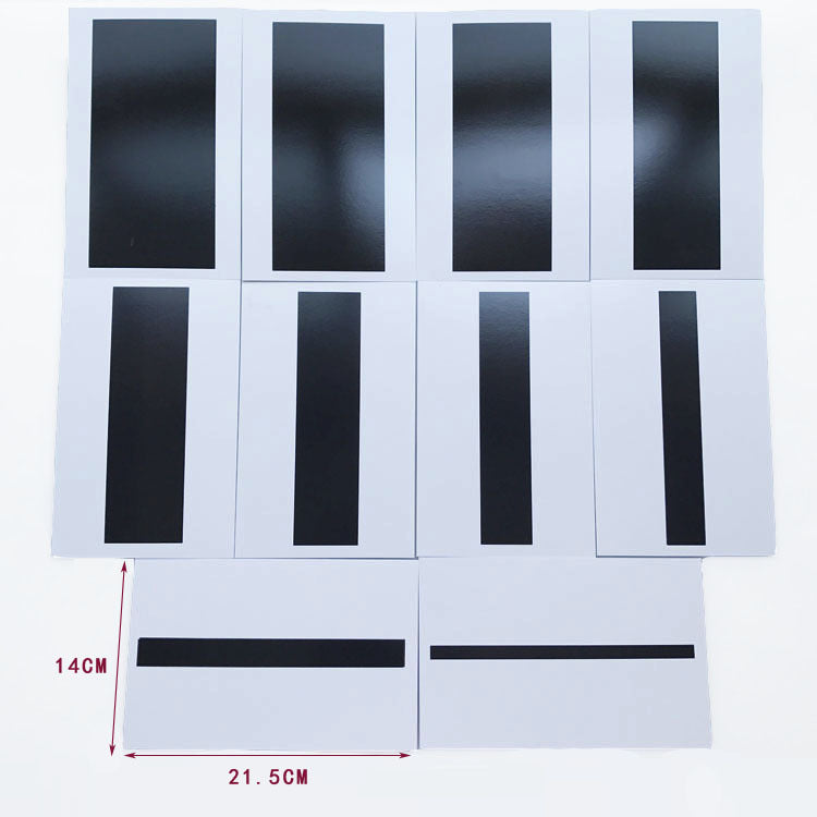 Montessori Brown Stairs - Control Charts and Cards