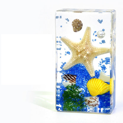 Tubby Star Fish Resin Environment Under the Sea