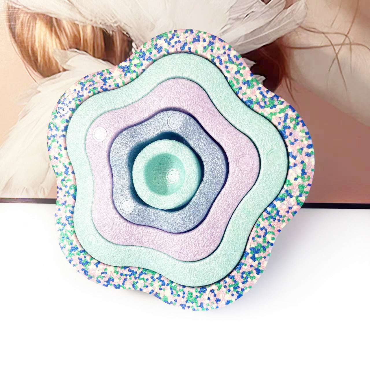 Balancing Stepping Stone Balance Boards and Hop Set of 5 EPP Toy