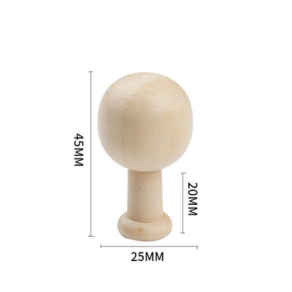 7 Natural Woodland Trees and Scrubs DIY Loose Parts Kids Craft Wooden toys