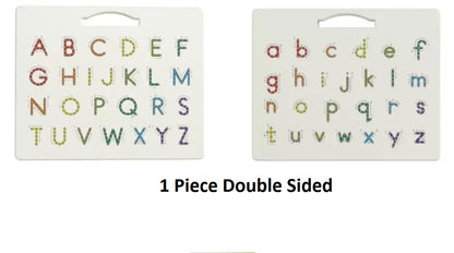 Magnetic Double-Sized Alphabet Mag Tracing Drawing Pad Upper and Lowercases