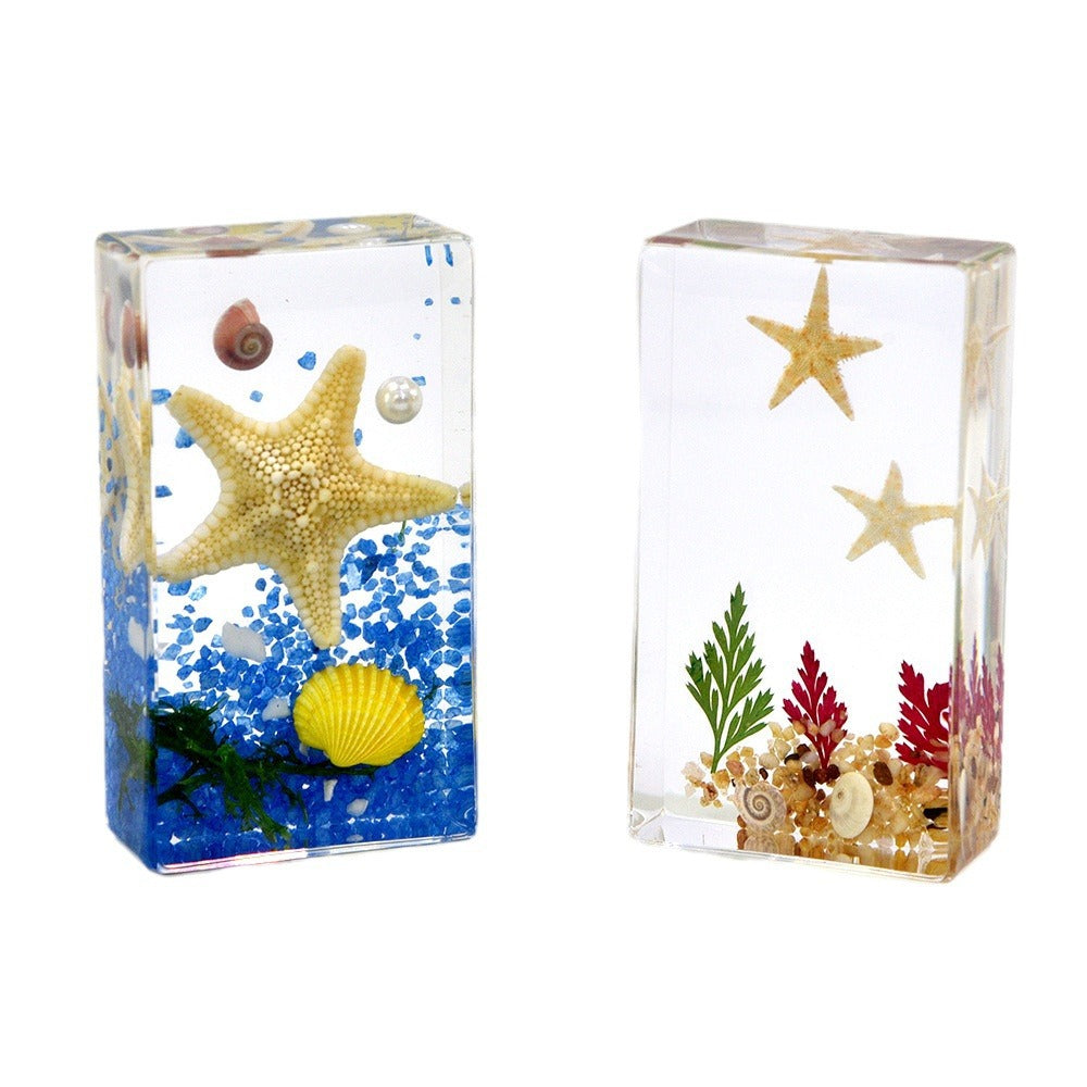 Tubby Star Fish Resin Environment Under the Sea