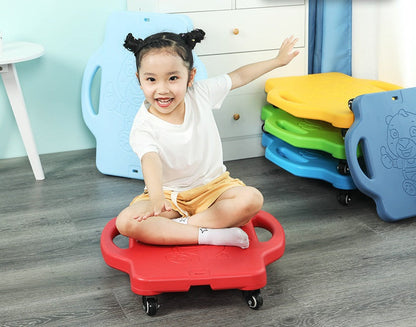 Motor Skill Body Scoot Board Kids Balance Sensory Occupational Therapy