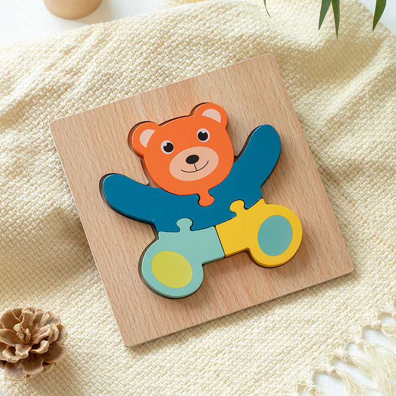 Wooden Kids Basic Puzzles