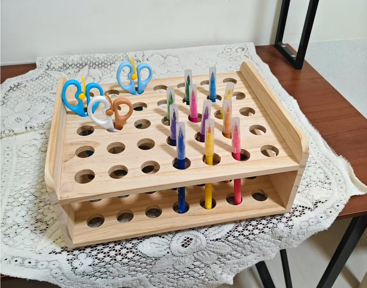 Childcare Large Tabletop Scissor Holder Organiser Cabinet