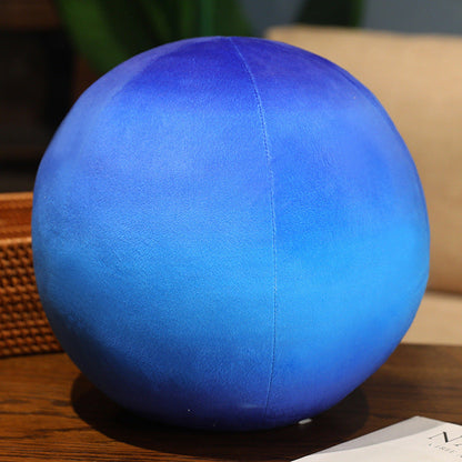 Large Simulation Globe Of The Solar System Ball Plush Stuffed