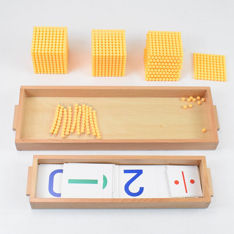 Montessori Introduction To Decimal Quantity Bank