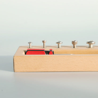 Happy Gumnut Montessori Screw Driver Board Multi Tool Activity Toy