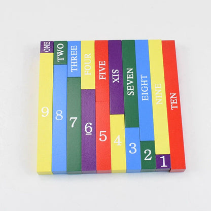 Montessori Counting Number Rods