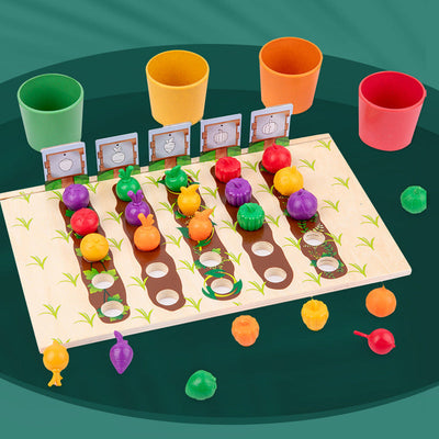 EduFarm – Apprendre en s'amusant – Jeu de comptage et de couleurs Montessori