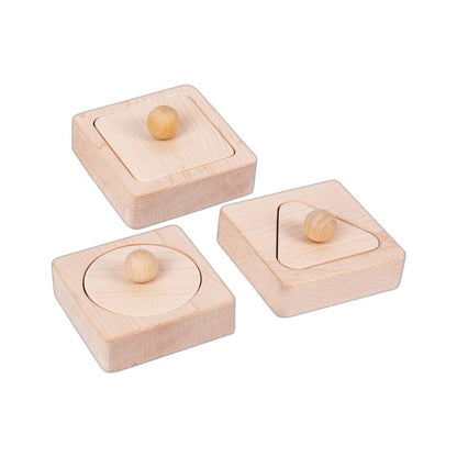 Wooden Shape Recognition Board for Toddlers