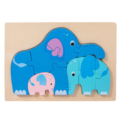 Montessori Animal Family Puzzle