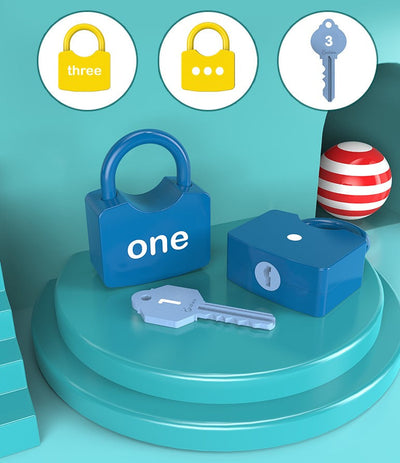 Onshine Serrures numériques et serrures alphabétiques - Jouets pour la motricité fine