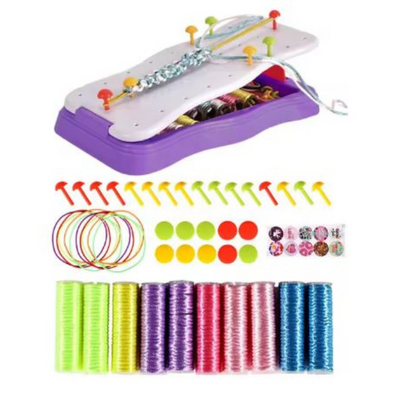 Craft Kids – Creativo y Educativo – Set para Tejer Pulseras para Niños
