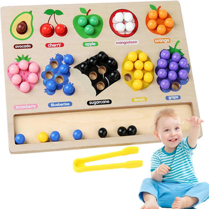 Fruits Color Sorting Beads