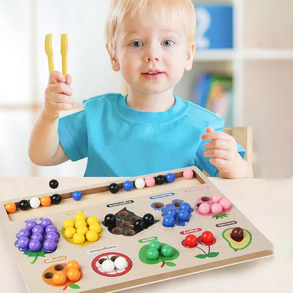 Fruits Color Sorting Beads