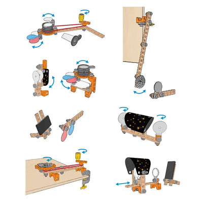 Juego de experimentos científicos STEM para niños Fidtoy Optical Science Kit