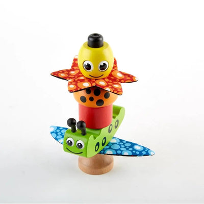 Fidtoy Wooden Stacking Toy for Toddlers Creative Play Set