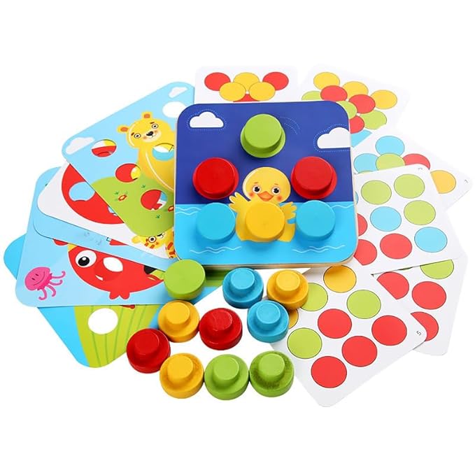 Mosaico de clavijas Fidtoy