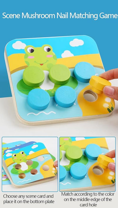 Mosaico de clavijas Fidtoy