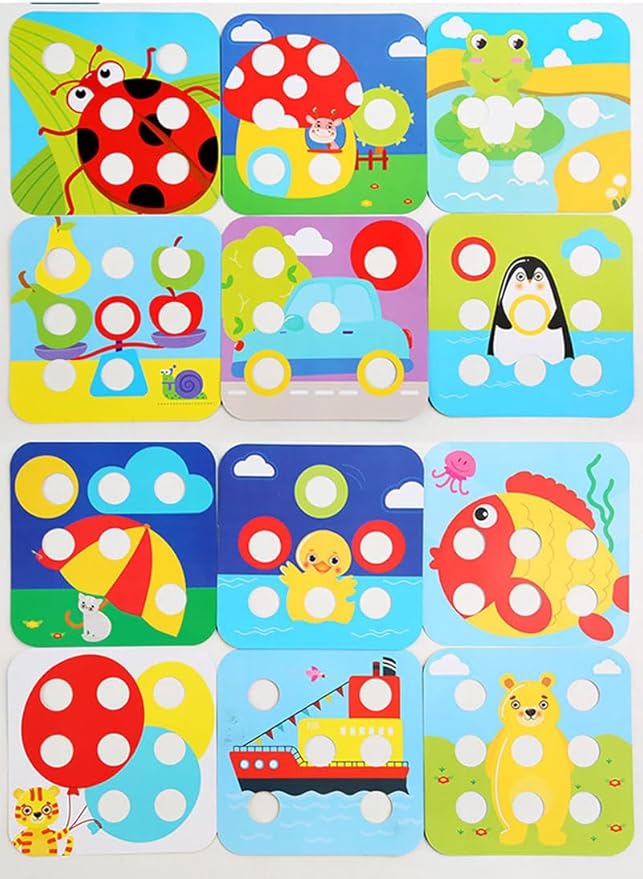 Mosaico de clavijas Fidtoy