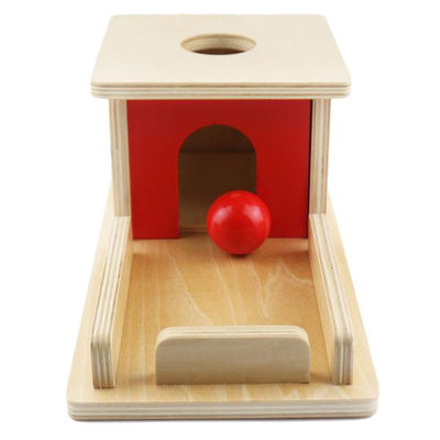 Fidtoy Caja de permanencia con bandeja Juguete Montessori para niños pequeños