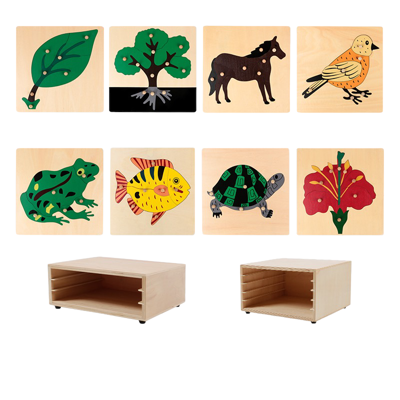 Premium Montessori Animal Puzzles Tree Puzzle
