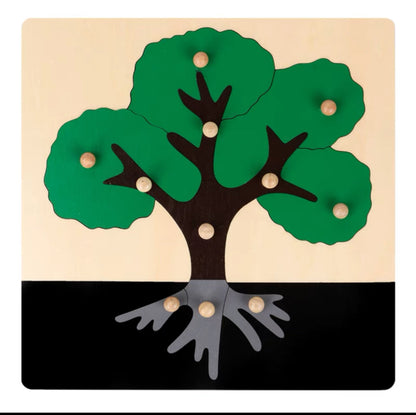 Premium Montessori Animal Puzzles Tree Puzzle