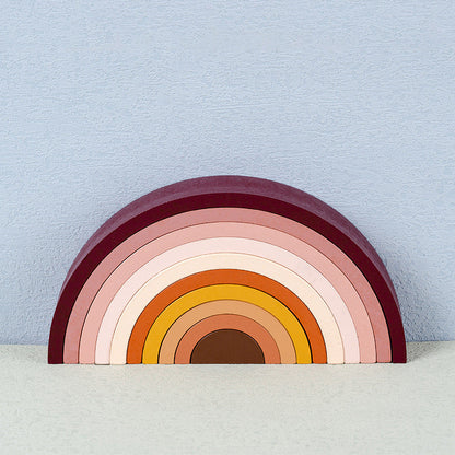 Wooden Peg Dolls People OR Rainbow Stackers U PICK