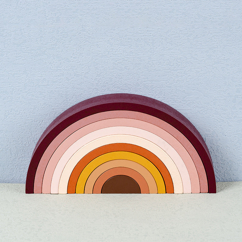 Wooden Peg Dolls People OR Rainbow Stackers U PICK