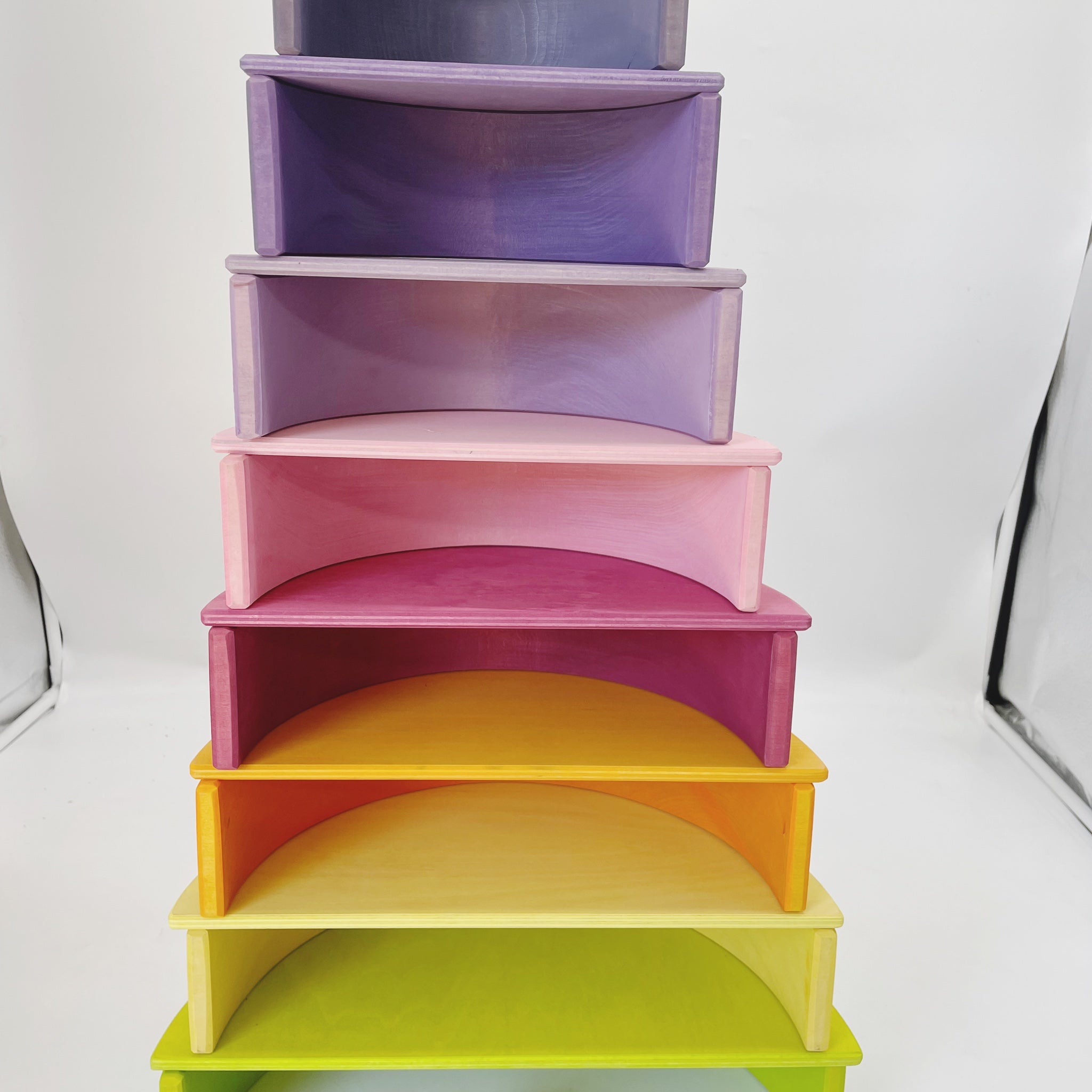 Premium Pastel Rainbow Stacker