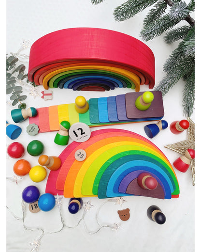 Wooden Rainbow Bundle Set