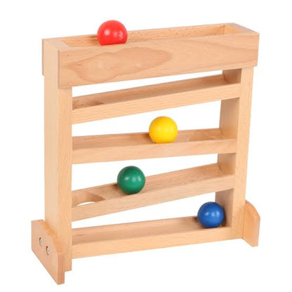 Montessori Ball Tracker Toy Rack
