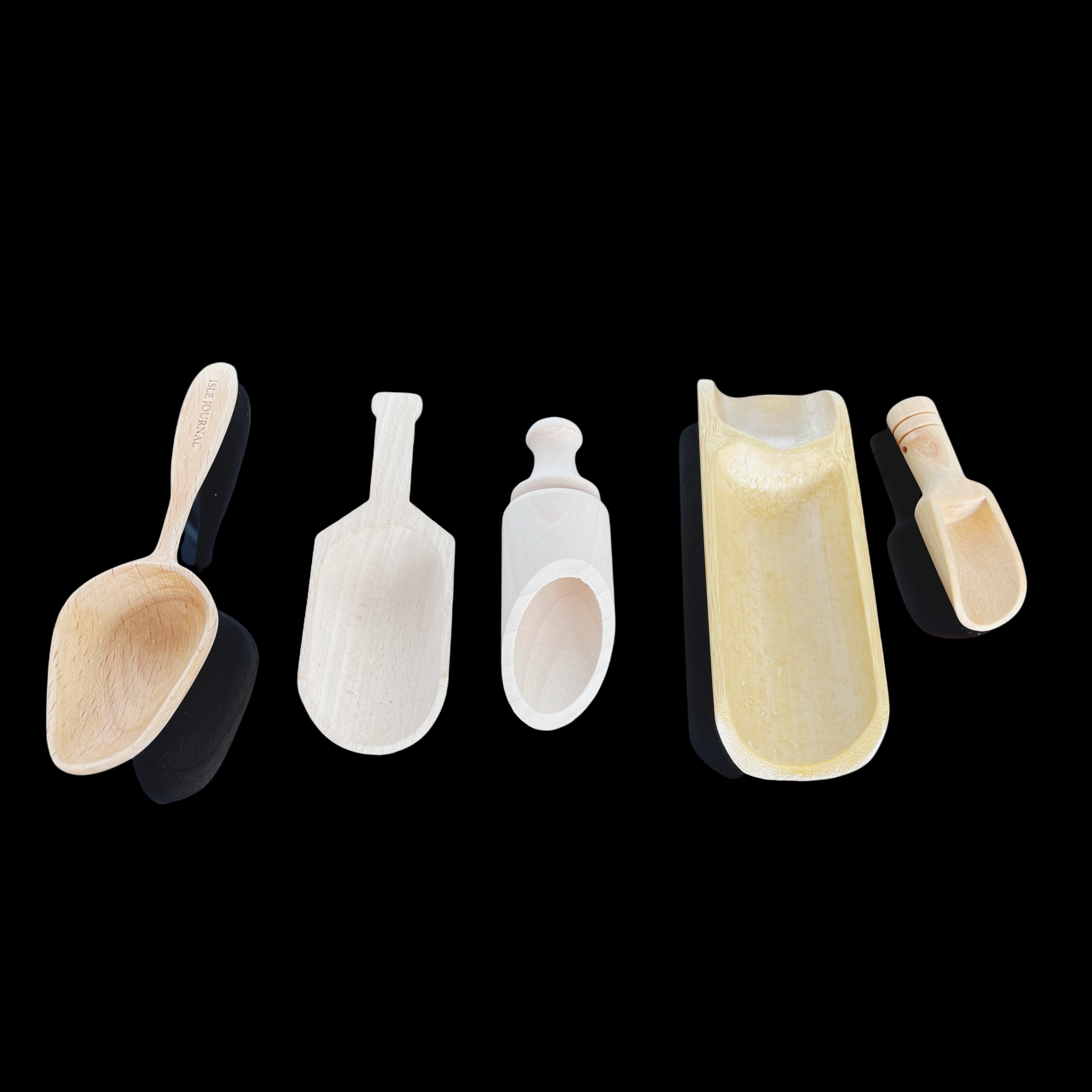 Loose Parts Wooden Scoops and Spoons Sensory Bin Play DIY Kit