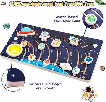 Planet Board Maze | Solar System Puzzle
