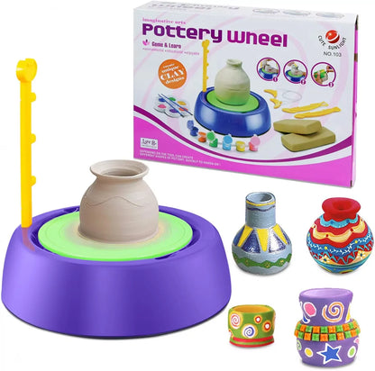 Pottery Wheel Handicraft Painting Kit - 103