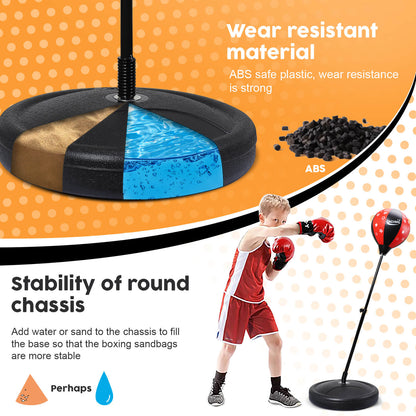 Punching Bag For Kids Boxing Set