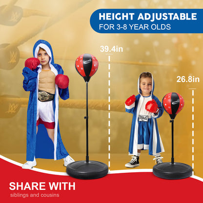 Punching Bag For Kids Boxing Set