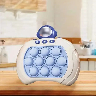 Consola de juegos Fidtoy QuickPush para niños: desarrollo de la coordinación ojo-mano, reflejos, memoria y velocidad
