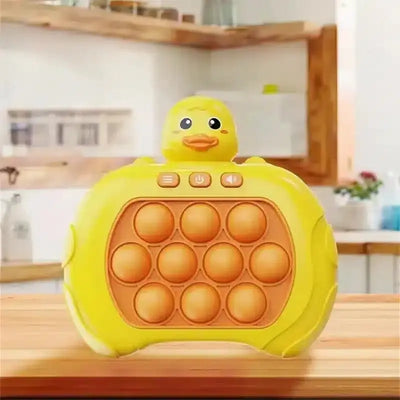 Consola de juegos Fidtoy QuickPush para niños: desarrollo de la coordinación ojo-mano, reflejos, memoria y velocidad