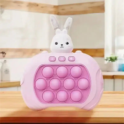 Consola de juegos Fidtoy QuickPush para niños: desarrollo de la coordinación ojo-mano, reflejos, memoria y velocidad