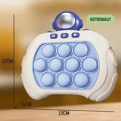 Consola de juegos Fidtoy QuickPush para niños: desarrollo de la coordinación ojo-mano, reflejos, memoria y velocidad
