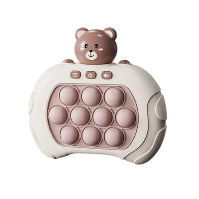 Consola de juegos Fidtoy QuickPush para niños: desarrollo de la coordinación ojo-mano, reflejos, memoria y velocidad