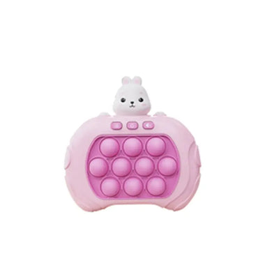 Consola de juegos Fidtoy QuickPush para niños: desarrollo de la coordinación ojo-mano, reflejos, memoria y velocidad
