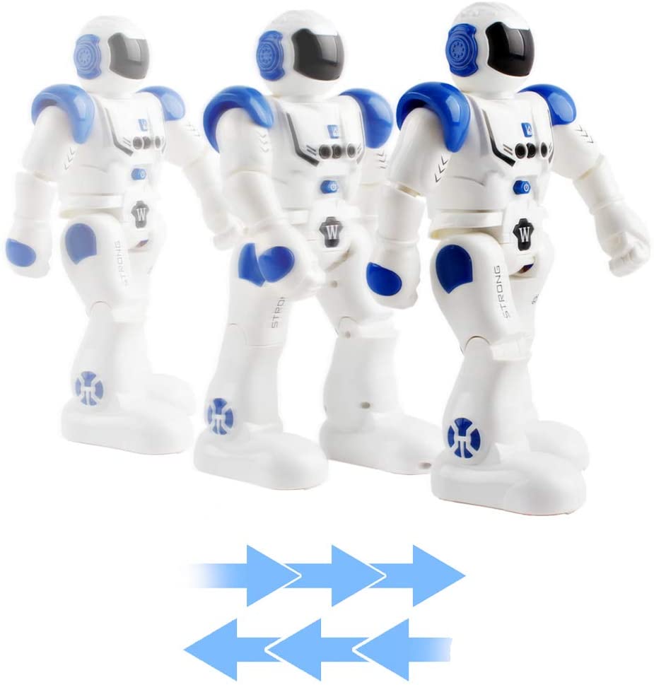 Remote Control Robot Toy Programmable Intelligent Interactive Gesture Sensing Robot Kit Dancing Walking Smart Robotics LED Gift for Kids