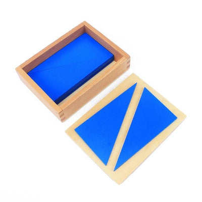 Juego de triángulos constructivos Fidtoy Material Montessori