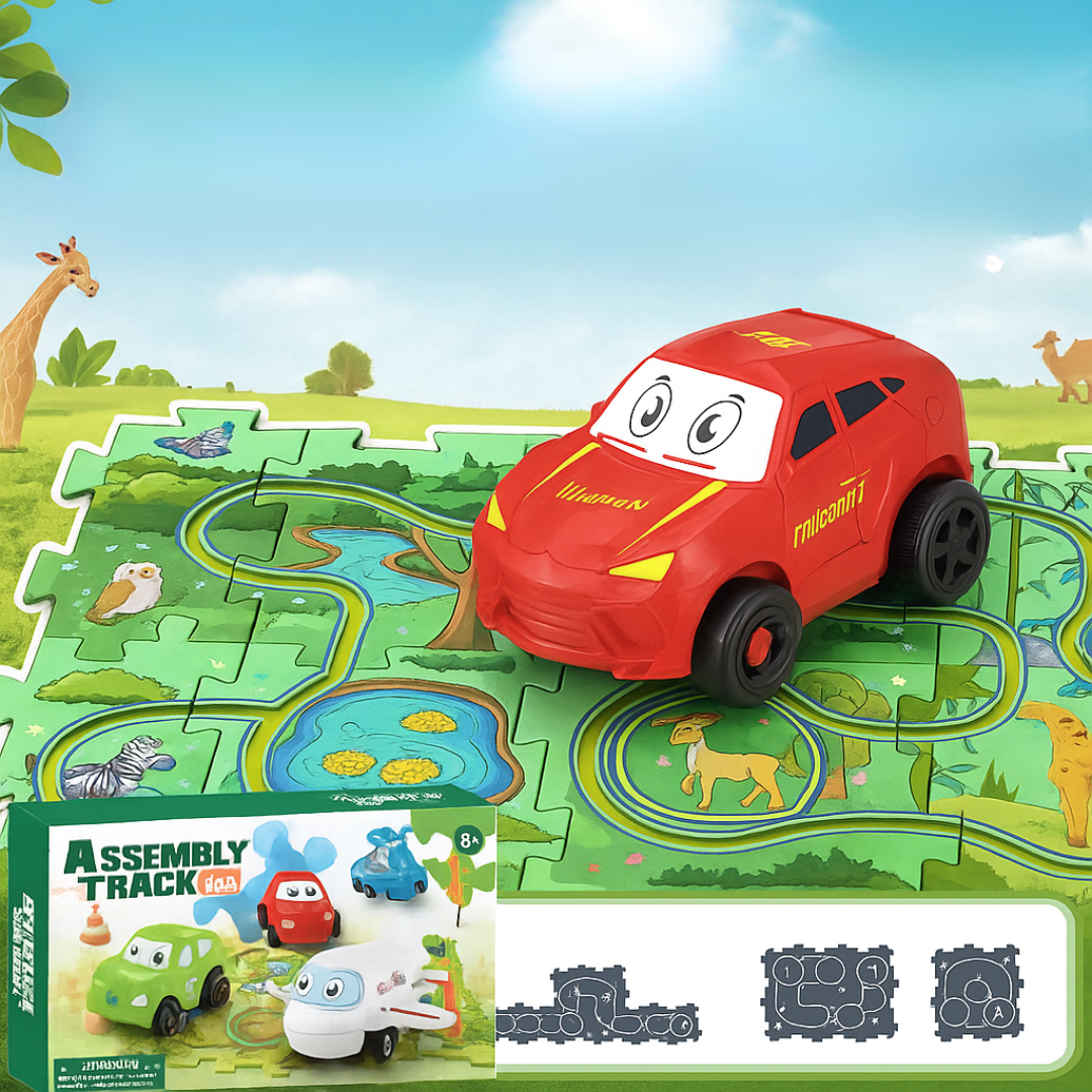 Car Track™ - Construisez, jouez et explorez - Ensemble de voitures de jouet