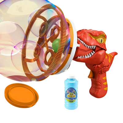 Dinosaur Portable Automatic Bubble Maker Colourful Big Bubble Summer Indoor Outdoor Toys for Kids