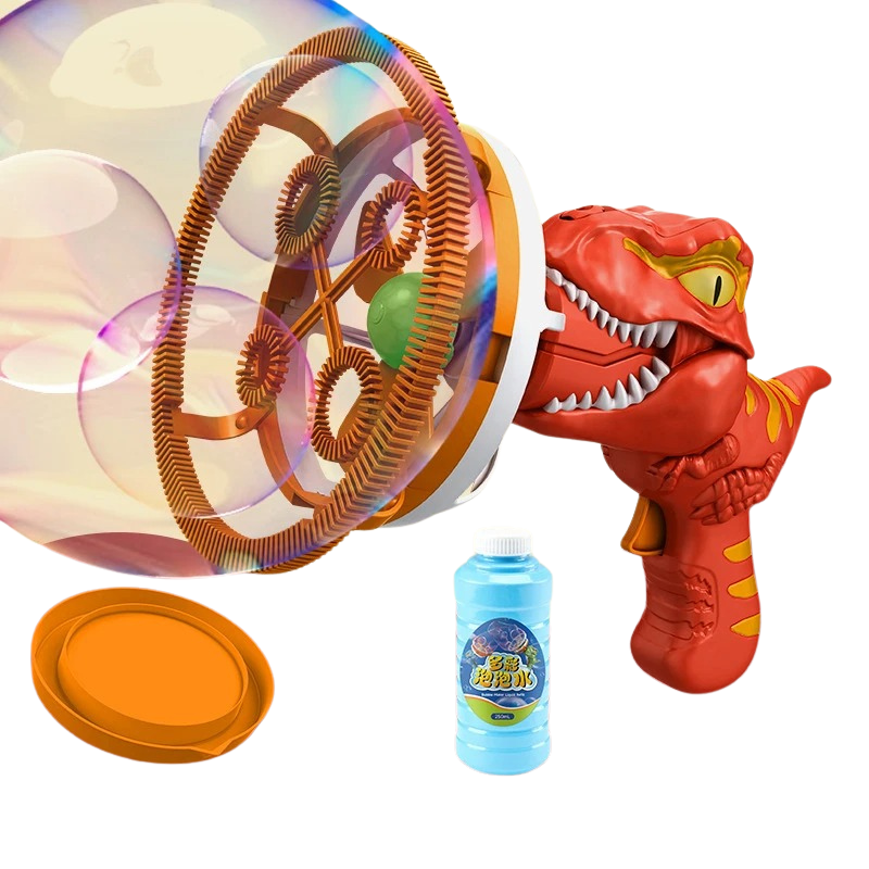 Dinosaur Portable Automatic Bubble Maker Colourful Big Bubble Summer Indoor Outdoor Toys for Kids