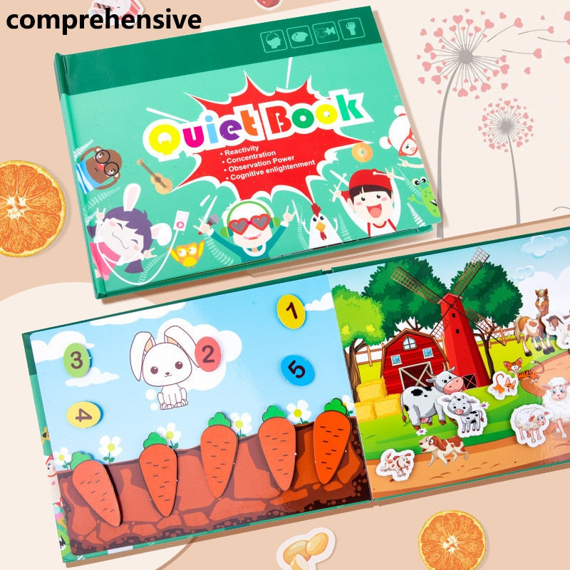 Early Learning Education Baby Busy book Toys